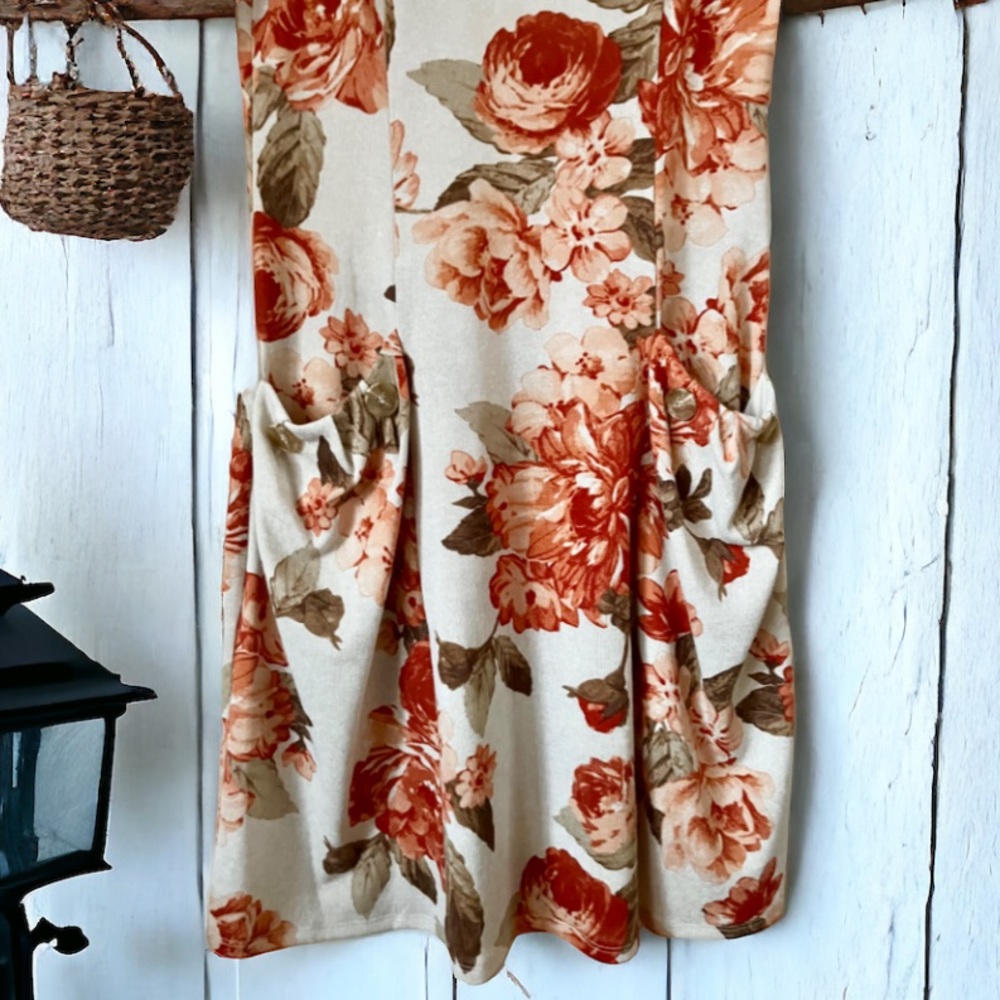 Enfocus Studio Floral Short Sleeve Dress Size 8 - Picture 6 of 9